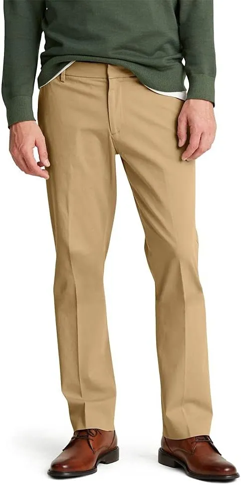 Dockers Men's City Trouser Straight Fit Smart 360 Tech Pants