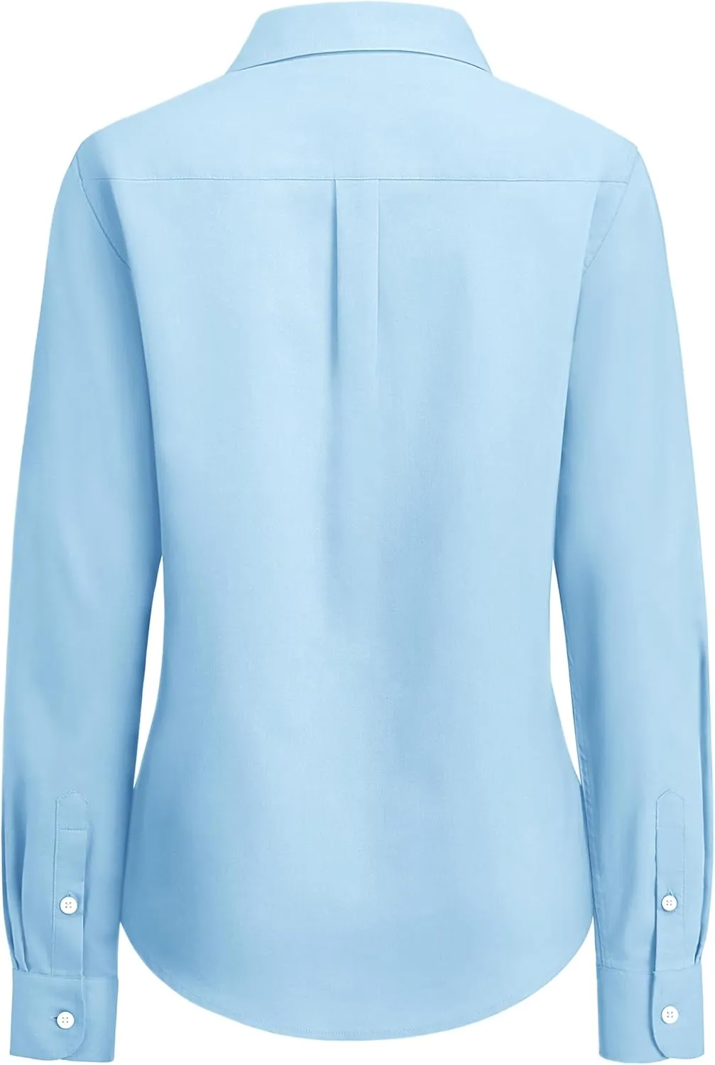 siliteelon Button Down Shirts Women Oxford Shirt Long Sleeve Stretch Dress Shirts Wrinkle Free Business Work Office Blouse