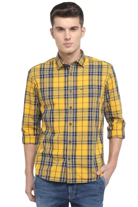 Slim Fit Big Checks Shirt